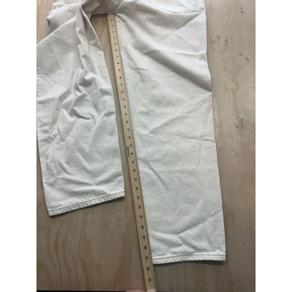 ASOS Mens White Jeans 34” X 32” New! - Picture 3 of 4